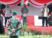 Panglima TNI Pimpin Apel Gabungan Satgas Covid-19 di Bangkalan