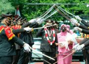 35 Personel Polda Sumbar Wisuda Purna Bhakti