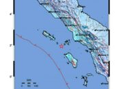 GEMPA M 5,6 Terjadi di Nias Utara