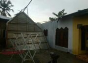 Angin Kencang Terjang 19 Rumah Warga di Langkat