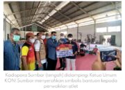 Beri Suplemen, Kadispora Sambangi Markas Atlet PON XX Papua