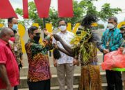 Ke PLBN Sota, Mahfud MD Cek Fasilitas Perbatasan