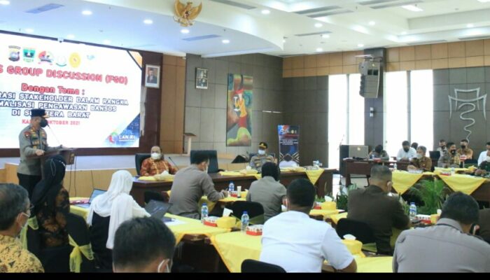 Polda Sumbar Gelar FGD, Kolaborasi Pengawasan Bantuan Sosial