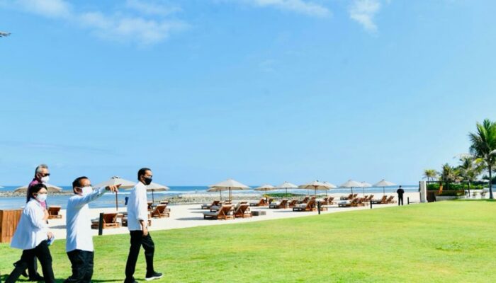 Pastikan Terbaik, Presiden Tinjau Tempat KTT G20 di Bali