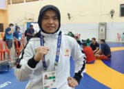 Meski Cedera, Delfita Raih Perak Untuk Sumbar