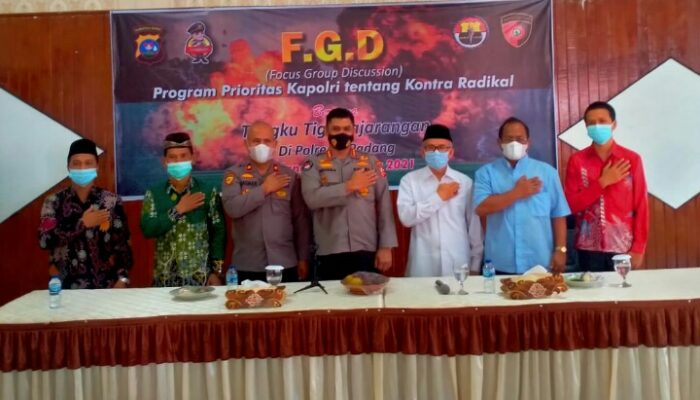 Polresta Padang FGD bersama 3 Tungku Sajarangan Tentang Terorisme