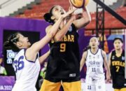 Kalah Tipis 12-11 dari DKI Basket Putri 3×3 Gagal Raih Medali
