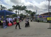 Satlantas Bukittinggi Lakukan Pemeriksaan kartu Vaksin Pengendara