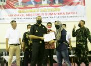 Audy beri Bonus Spontan Kepada Atlet Peraih Medali PON XX