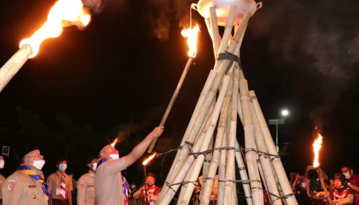 Dukung Save Maninjau, Pramuka Pelopor Pelestarian Lingkungan