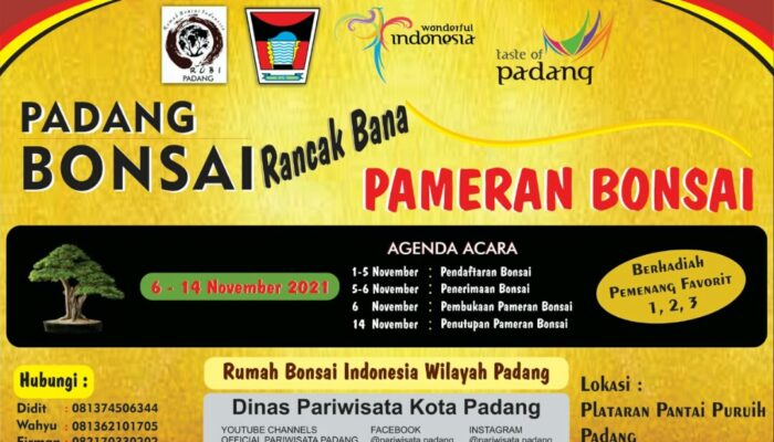 RUBI Gelar Padang Bonsai Rancak Bana