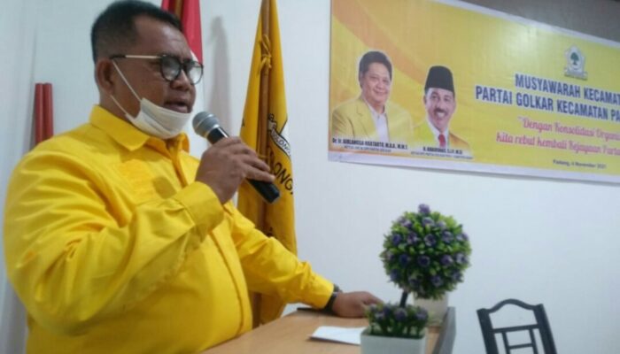 Firdaus Ilyas Minta Golkar Padang Utara Berperan Maksimal