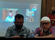 Presentasi Monev 2021, Dua Kepala Daerah Hadir Lewat Virtual