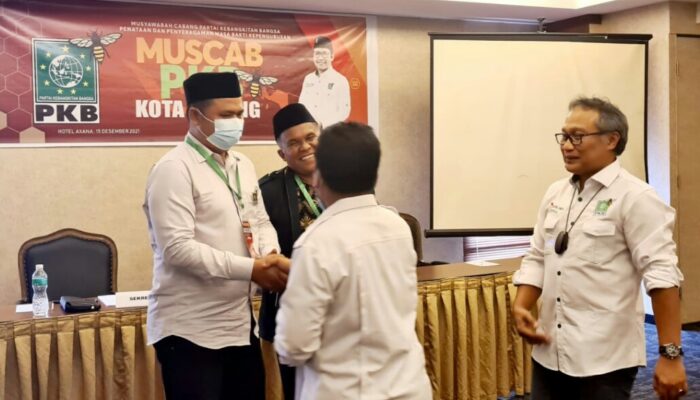 Yusri Latif Secara Aklamasi Pimpin PKB Kota Padang 2021-2026