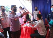 Pastikan Prokes, Kapolri dan Mentri Tinjau Pelabuhan Merak