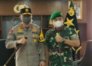 Danrem 032 Wrb Brigjen TNI Purmanto Kunjungi Polda Sumbar
