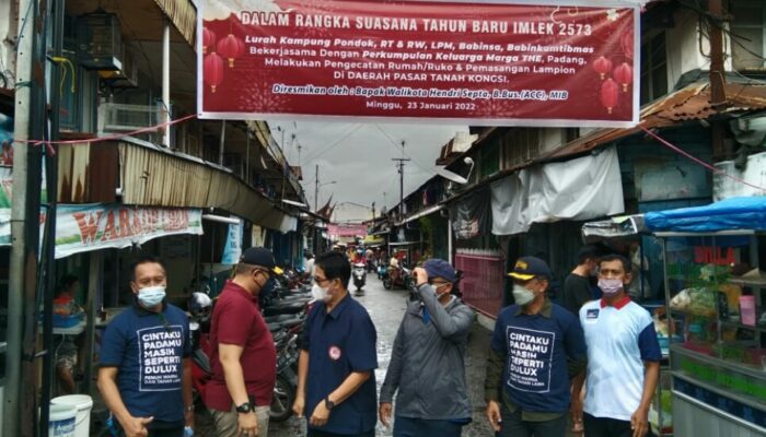 Kawasan Kota Tua Padang Dipercantik