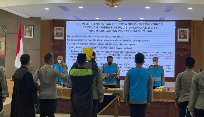 600-an Angkatan 51 Th 2022 Tandatangani Pakta Integritas SIP