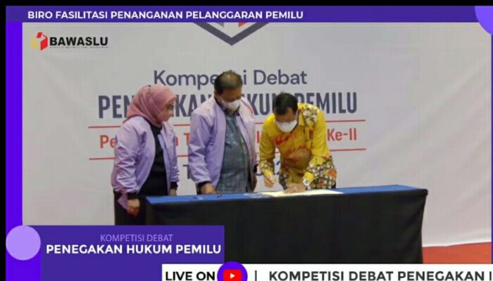 UNP- Bawaslu RI Kerjasama Dalam Pengawasan Pemilu 2024