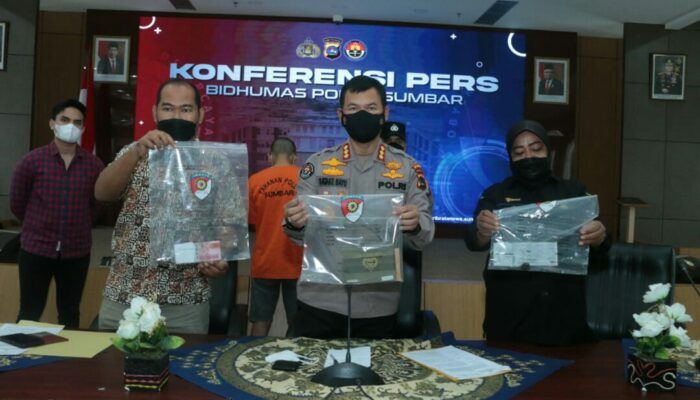 Polda Sumbar Bekuk Dua Pelaku Curanmor di Padang