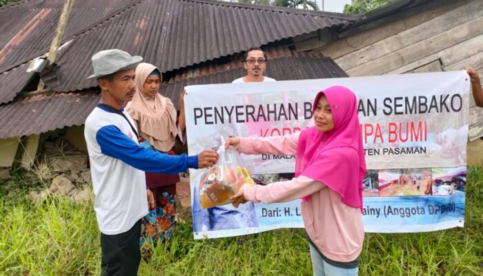 Pengungsi Di Bukit Niangin Malampah, Terima kasih Pada Leonardy
