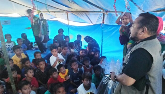 Suburnya Kawasan Timbo Abu Luluhlantak Akibat Gempa