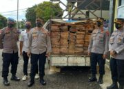 Polres Dharmasraya Tangkap Pengangkut Hasil Hutan Tanpa Dokumen