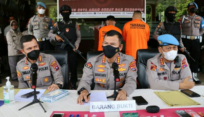 Pesta Sabu, Polresta Padang Tangkap Oknum Sabhara Polda Sumbar