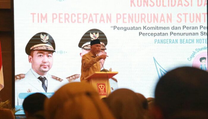 Sumbar Targetkan Penurunan Stunting Dibawah 14 Persen Hingga 2024