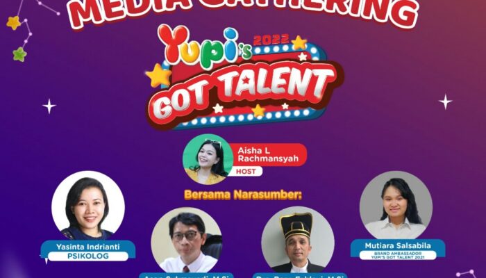 Yupi Gummy Gelar Event Ajang Pencarian Bakat Yupi’s Got Talent 2022