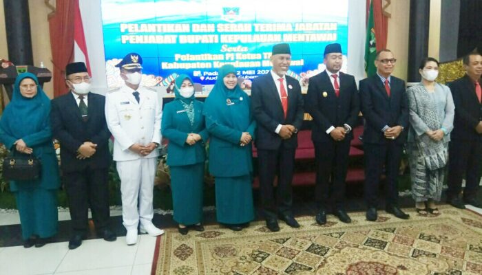 Martinus Dahlan Jadi Pj Bupati Mentawai Sampai Tahun 2023