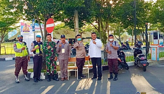 Tim Pengamanan UTBK di UNP Beri Layanan Optimal