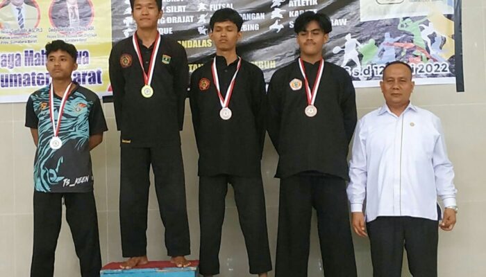 POMProv 2022 Kontingen UNP Puncaki Klasemen dengan 46 Medali