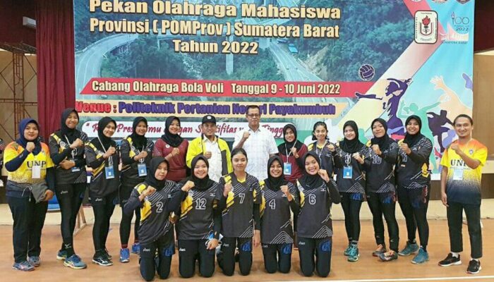 UNP Juara Umum Gelaran POMProv Sumbar 2022