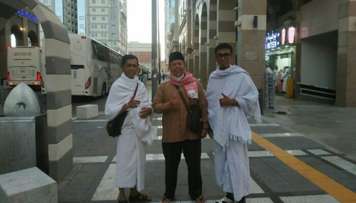 Jemaah Embarkasi Padang Bergerak Menuju Makkah