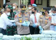 Polres Bukittinggi Musnahkan Barang Bukti 35 kg Sabu