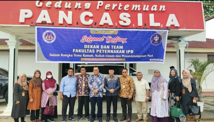 FMIPA UNP Ajak Dekan Fapet IPB University Kuliah Umum di Kampus Sijunjung