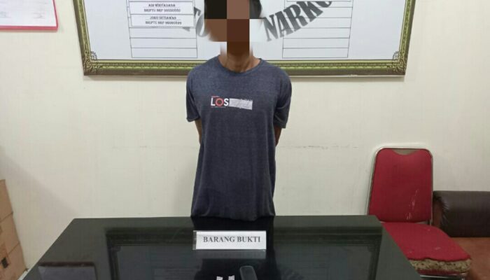 Polres Agam Tangkap Kurir Sabu di Manggopoh