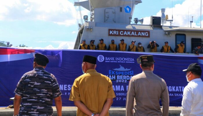 Ekspedisi Rupiah Berdaulat, BI Sumbar Salurkan Rp5,9 M ke Lima Pulau 3T