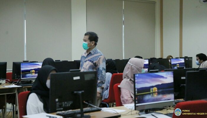 Warek I UNP Lakukan Monev UTBK SMM PTN