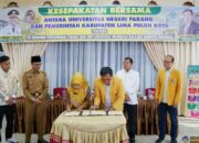 Rektor UNP dan Bupati Lima Puluh Kota Tandatangani Kesepakatan
