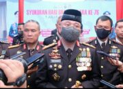 Polda Sumbar Upacara HUT Bhayangkara di Istano Baso Pagaruyung