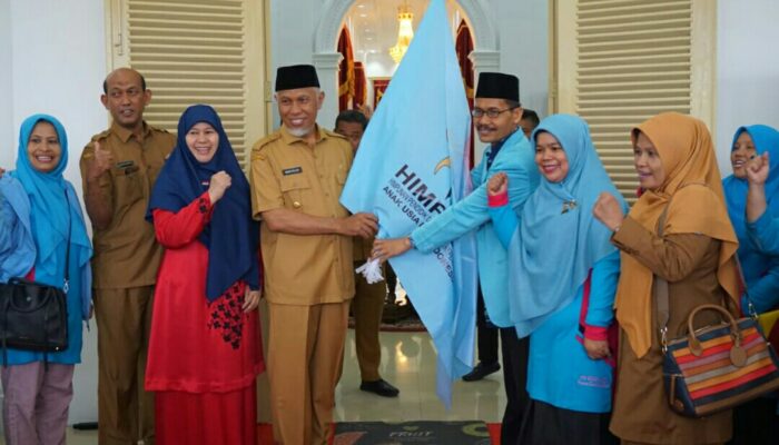 Gubernur Sumbar Dukung Rombongan HIMPAUDI ke Jakarta