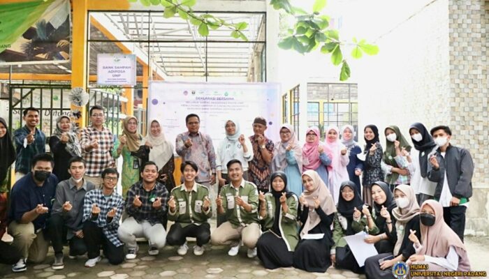 Kelola Sampah di Kampus, UNP dirikan Bank Sampah Adiposa