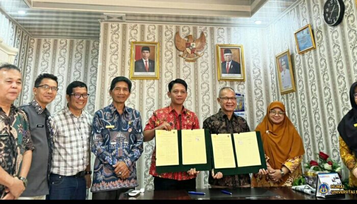Dekan FPK UNP & Dinsos Padang Buat Perjanjian Kerja Sama