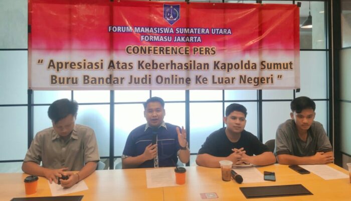 Buru Judi Online Mahasiswa Sumut Jakarta Apreasiasi Kapolda Irjen Panca