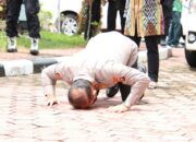 Tiba di BIM Kapolda Suharyono Melakukan Sujud Syukur
