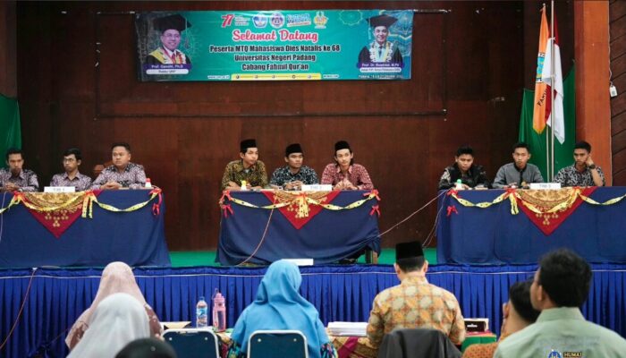 Gebyar Dies Natalis Ke-68, UNP Gelar Lomba MTQ Mahasiswa
