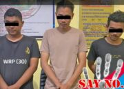 Pessel, Hisap Ganja 3 Pemuda Diringkus Polisi