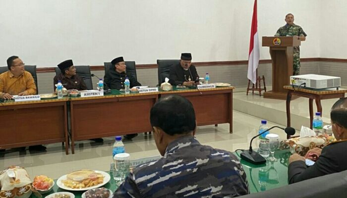 Forkopinda Sumbar Rapat Antisipasi Kerawanan Pemilu 2024